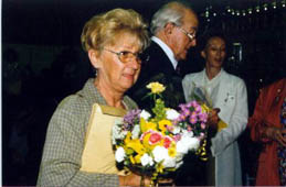 Sophia van Tatenhove van Roosenbroek at one of her dogshows