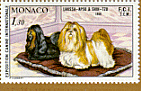 Lhasa Apso postzegels - Stamps